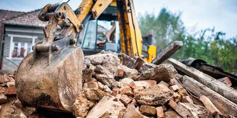 مراحل تخریب ساختمان